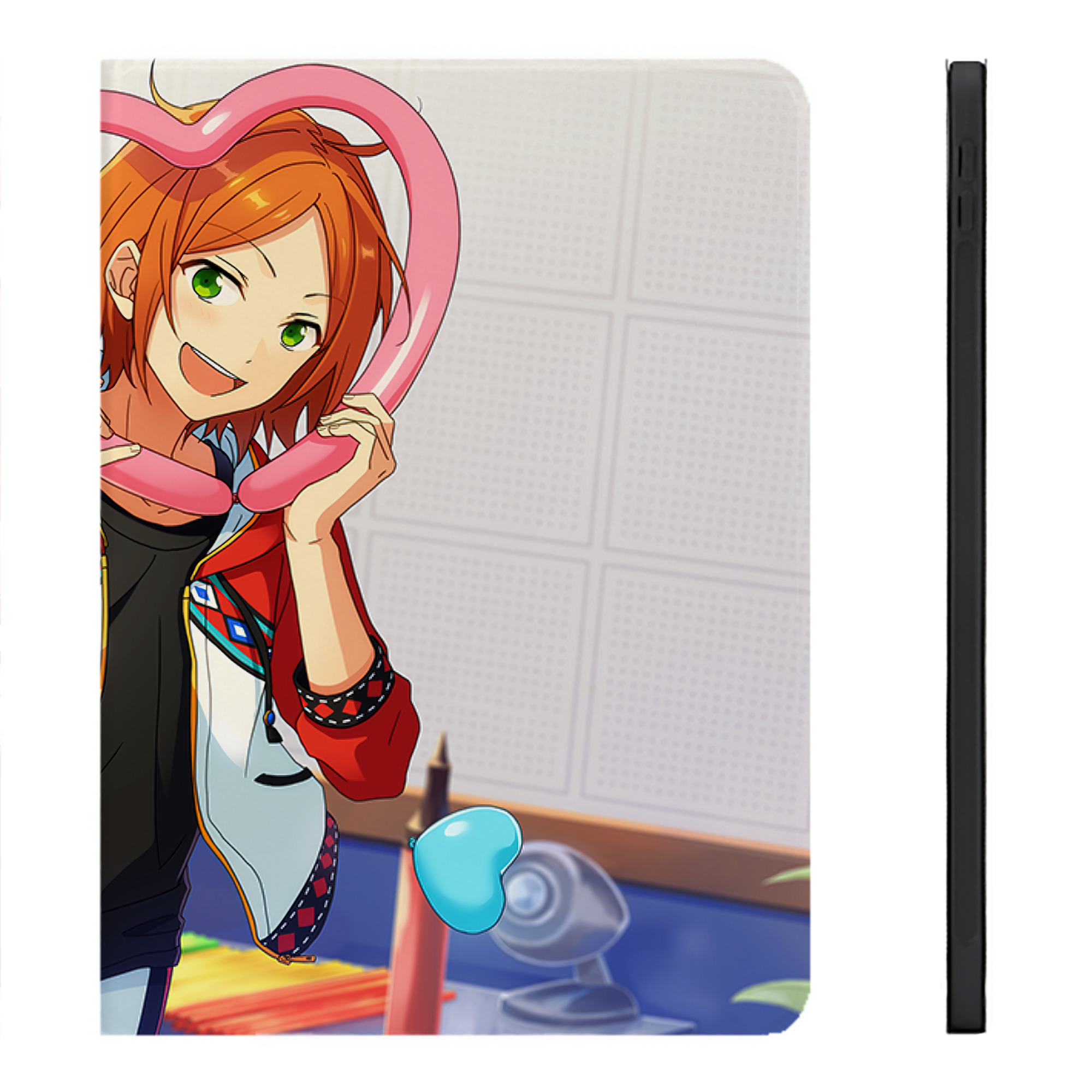 （画像用） あんさんぶるスターズ! Ensemble Stars IPadケース ペンホルダー付き ブックスタイルデザイン